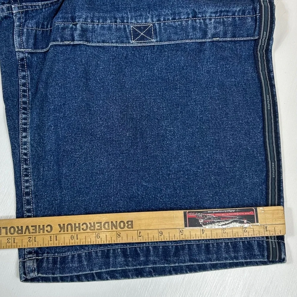 Levi's SilverTab Baggy Denim Shorts Mens XXL Blue Skater 90s Vintage NWT